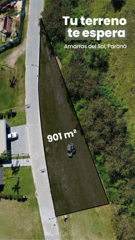 Lote 900 m2 Amarras 